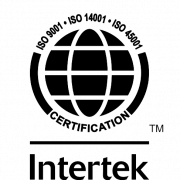 LOGO ISO9001 14001 45001 Black Det Logo Intertek