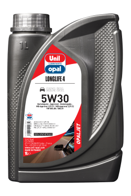 OPALJET LONGLIFE 4 5W30 - Unil Opal Fabricant d'huiles et lubrifiants  industriels